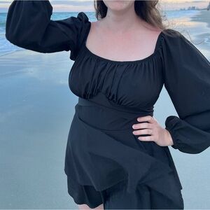 Long sleeve romper